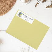 Moderne Elegante Bloemrijke Chinoiserie Schoen met Etiket