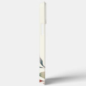 Moderne elegante blush roze rozenbloemen Case-Mate iPhone case (Achterkant / Rechts)