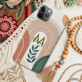Moderne elegante boho regenboog Case-Mate iPhone case