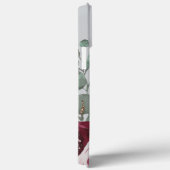 Moderne elegante bordeauxrode roos Case-Mate iPhone case (Achterkant / Rechts)