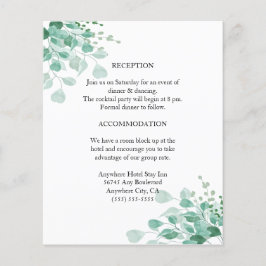 Moderne Elegante Botanische Greenery Enclosure Kaa