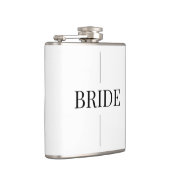 Moderne Elegante Bruid Flask Heupfles (Rechts)