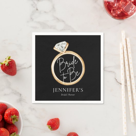 Moderne elegante bruid om Vrijgezellenfeest te wor Servet (Insitu)