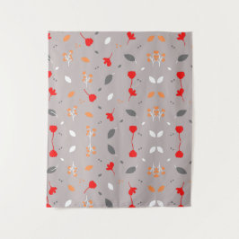 Moderne Elegante Chic Bloem Tapijt Wandkleed