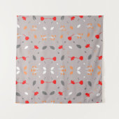 Moderne Elegante Chic Bloem  Wandkleed (Voorkant (horizontaal))