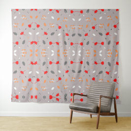 Moderne Elegante Chic Bloem Wandkleed
