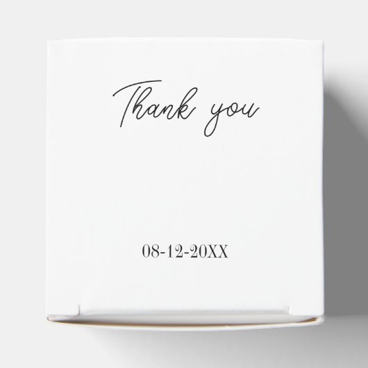 Moderne elegante chique proost op 21 verjaardagsfe bedankdoosjes (Bovenkant)