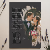 Moderne Elegante Creatieve Huwelijk Dank u Sjabloo Kaart