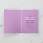 moderne elegante damast paarse bruiloft (Binnen)