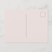 Moderne, elegante doucheuitnodiging briefkaart (Achterkant)