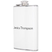 Moderne Elegante Duidelijke Eenvoudige Professione Heupfles (Links)