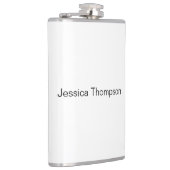 Moderne Elegante Duidelijke Eenvoudige Professione Heupfles (Rechts)