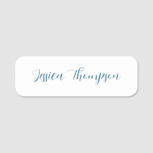 Moderne Elegante Duidelijke Eenvoudige Professione Naamplaatje