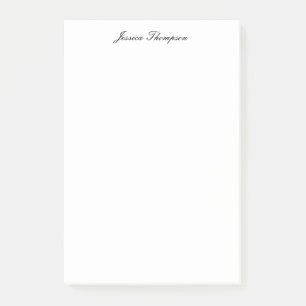 Moderne Elegante Duidelijke Eenvoudige Professione Post-it® Notes