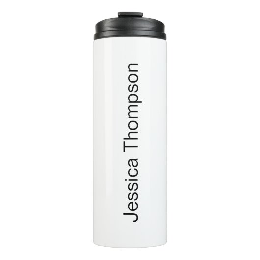 Moderne Elegante Duidelijke Eenvoudige Professione Thermosbeker (Voorkant)