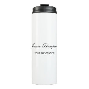 Moderne Elegante Duidelijke Eenvoudige Professione Thermosbeker