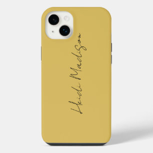 Moderne Elegante Eenvoudige Gouden Kleurencalligra