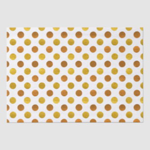 Moderne Elegante Eenvoudige Klasse Witte Gouden St Tissuepapier