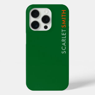 Moderne elegante eenvoudige minimalist iPhone 15 pro case