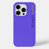 Moderne elegante eenvoudige minimalist Case-Mate iPhone case (Achterkant)