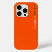 Moderne elegante eenvoudige minimalist Case-Mate iPhone case (Achterkant)