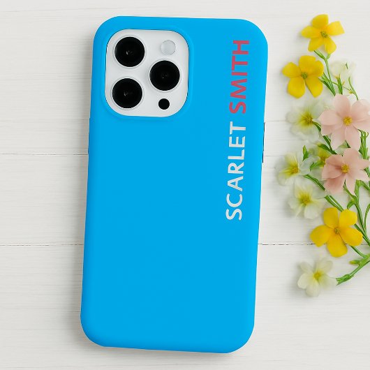 Moderne elegante eenvoudige minimalist Case-Mate iPhone case