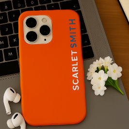 Moderne elegante eenvoudige minimalist iPhone 15 pro case