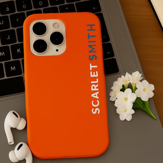 Moderne elegante eenvoudige minimalist Case-Mate iPhone case