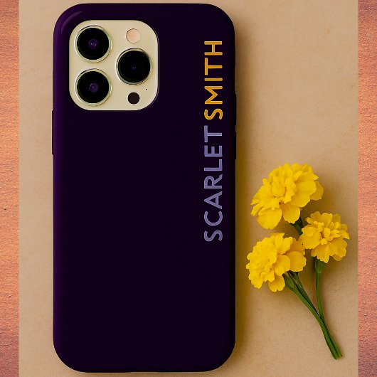 Moderne elegante eenvoudige minimalist Case-Mate iPhone case