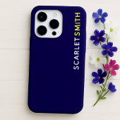 Moderne elegante eenvoudige minimalist Case-Mate iPhone case