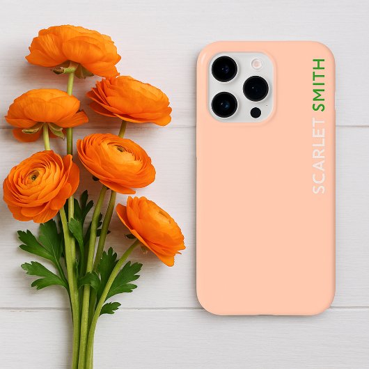 Moderne elegante eenvoudige minimalist Case-Mate iPhone case