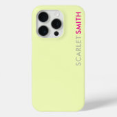 Moderne elegante eenvoudige minimalist Case-Mate iPhone case (Achterkant)