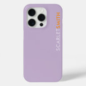 Moderne elegante eenvoudige minimalist Case-Mate iPhone case (Achterkant)