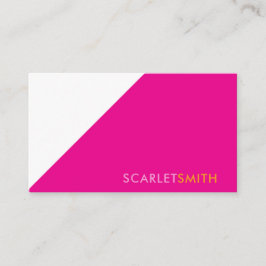 Moderne elegante eenvoudige minimalist visitekaartje