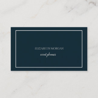 Moderne Elegante Eenvoudige Minimalistische Lijst Visitekaartje
