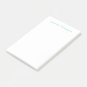Moderne Elegante Eenvoudige Professionele Naam Post-it® Notes (Schuin)