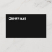 Moderne, elegante, eenvoudige professionele ondern visitekaartje (Voorkant)