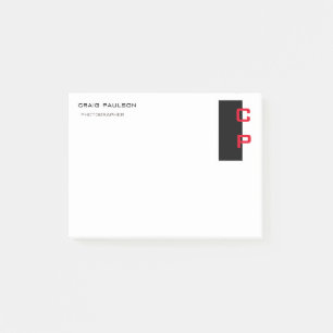 Moderne, elegante, eenvoudige professionele post-it® notes