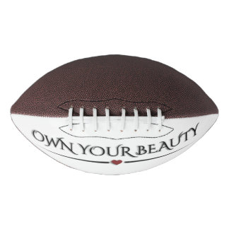 Moderne Elegante "Eigen Je Schoonheid" Chic Pickle American Football
