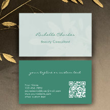 Moderne Elegante Eucalyptus Groen Schoonheidsconsu
