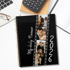 Moderne Elegante Filmstrook-stijl fotocollage Planner