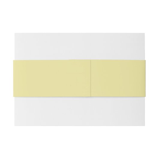 Moderne Elegante Geel Uitnodigingen Wikkel (Achterkant Voorbeeld)