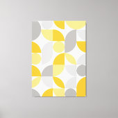 Moderne elegante geometrische Abstracte minimalist Canvas Afdruk (Voorkant)