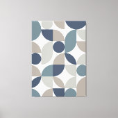 Moderne elegante geometrische Abstracte minimalist Canvas Afdruk (Voorkant)
