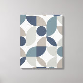 Moderne elegante geometrische Abstracte minimalist Canvas Afdruk (Voorkant)
