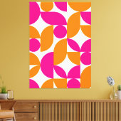 Moderne elegante geometrische Abstracte minimalist Canvas Afdruk (Insitu (Woonkamer))