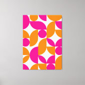 Moderne elegante geometrische Abstracte minimalist Canvas Afdruk (Voorkant)