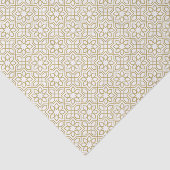 Moderne Elegante Geometrische Patroon Tissuepapier (Detail)