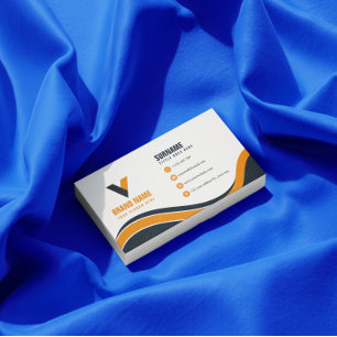 Moderne elegante geometrische visitekaartje