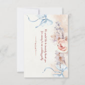 Moderne Elegante Gepersonaliseerde Eenvoudige Trou Notitiekaartje (Achterkant)